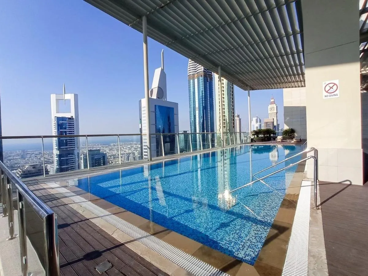 Modern 1-Bedroom Apartment With Leisure Deck At Burj Crown Dubaï 0*,  Émirats arabes unis