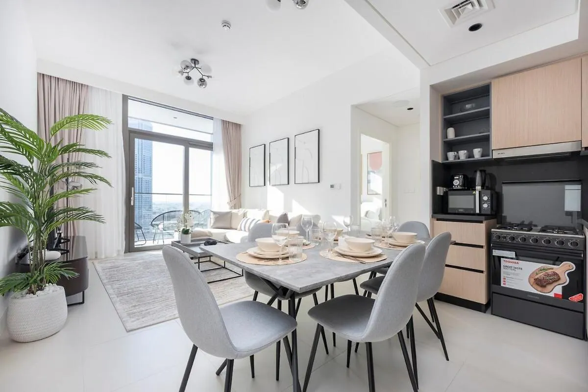 Modern 1-Bedroom Apartment With Leisure Deck At Burj Crown Dubaï Émirats arabes unis